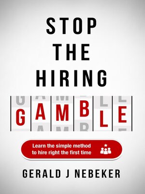 cover image of Stop the Hiring Gamble